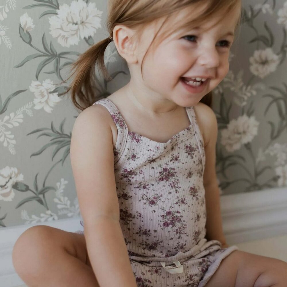 Jamie Kay Organic Cotton Singlet & Bloomers Lilian Set, Size 2T
